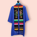 Class of 2026 Si Se Pudo/Emblem Embroidered Mexican Sarape Graduation Stole