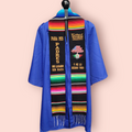 Class of 2026 Para mis padres Embroidered Mexican Sarape Graduation Stole