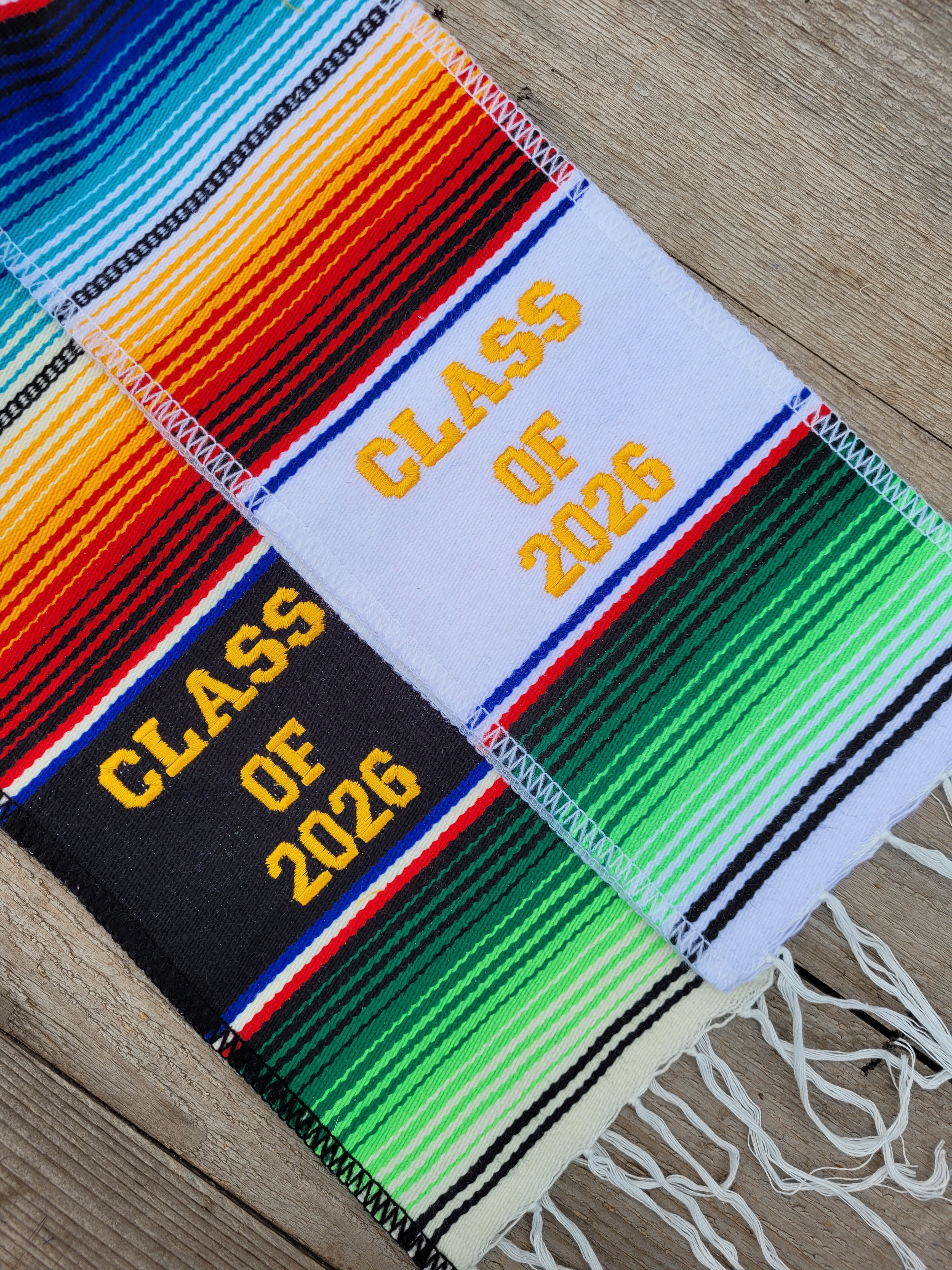 Class of 2026 Sarape Sash