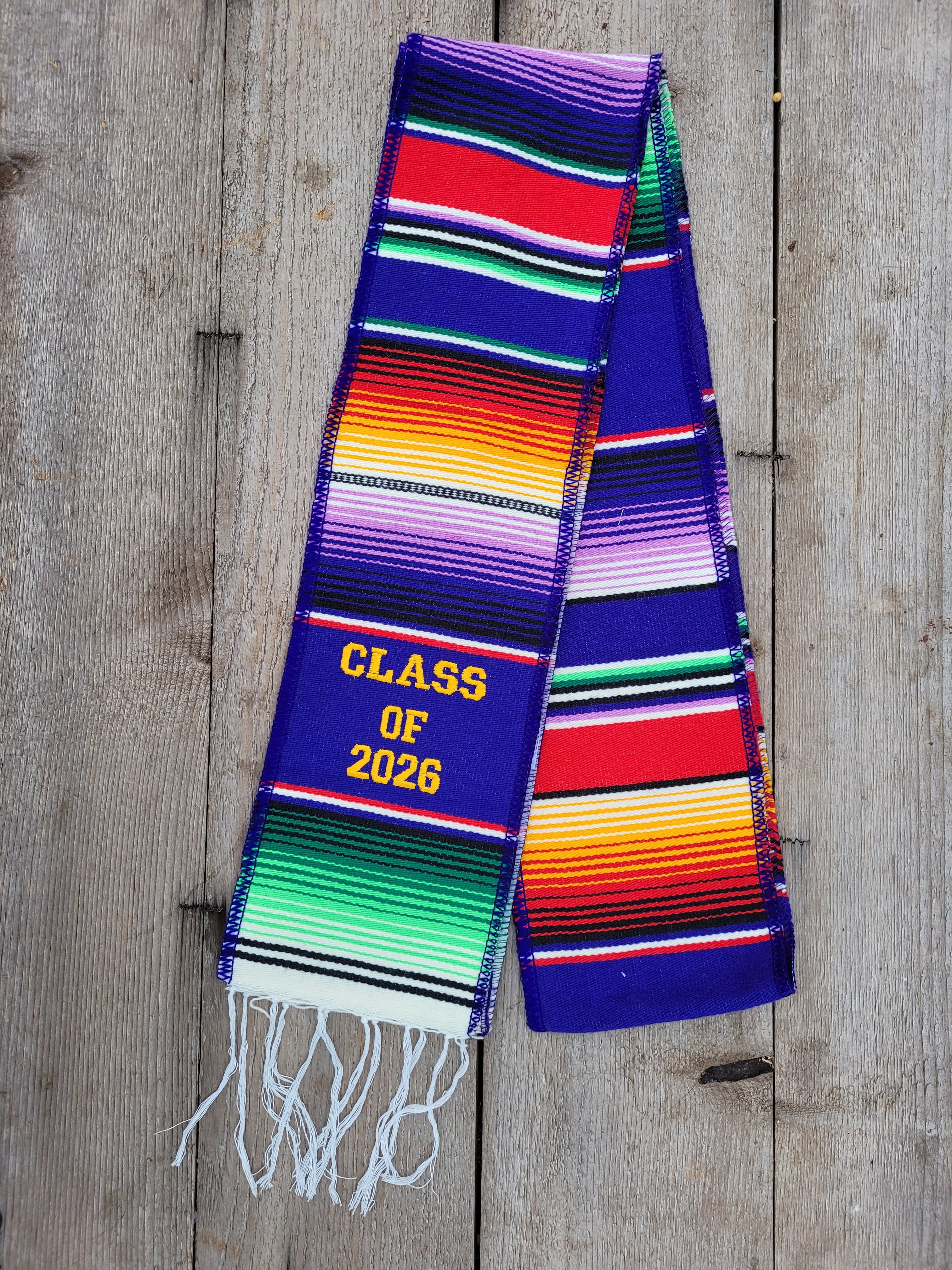 Class of 2026 Sarape Sash