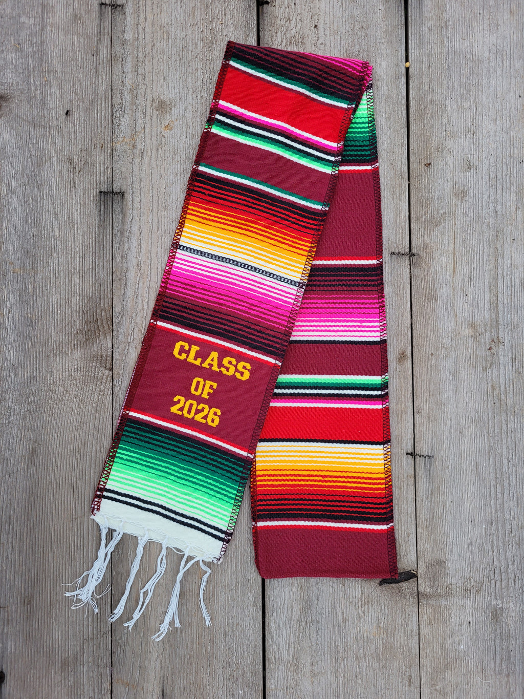 Class of 2026 Sarape Sash