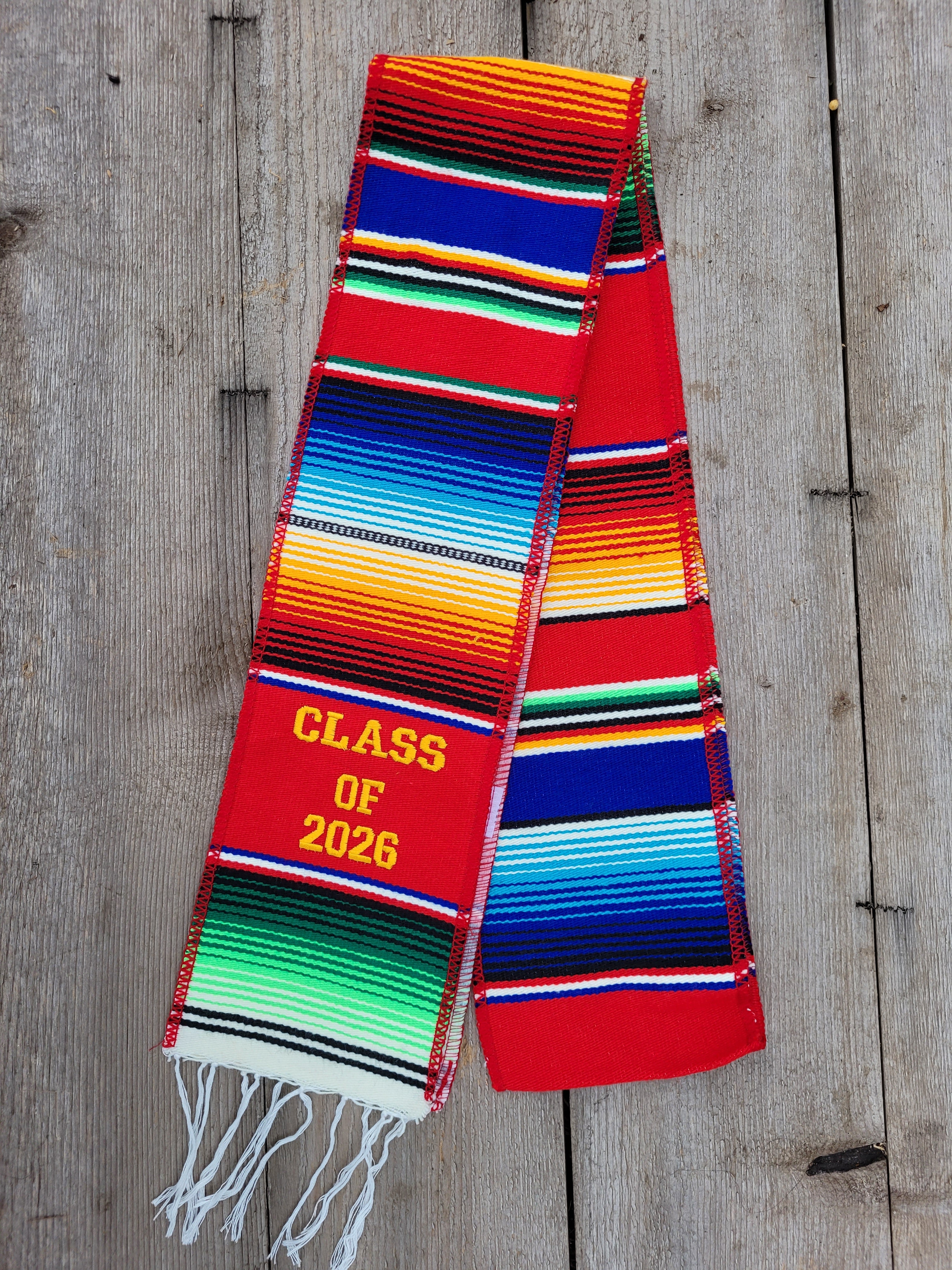 Class of 2026 Sarape Sash