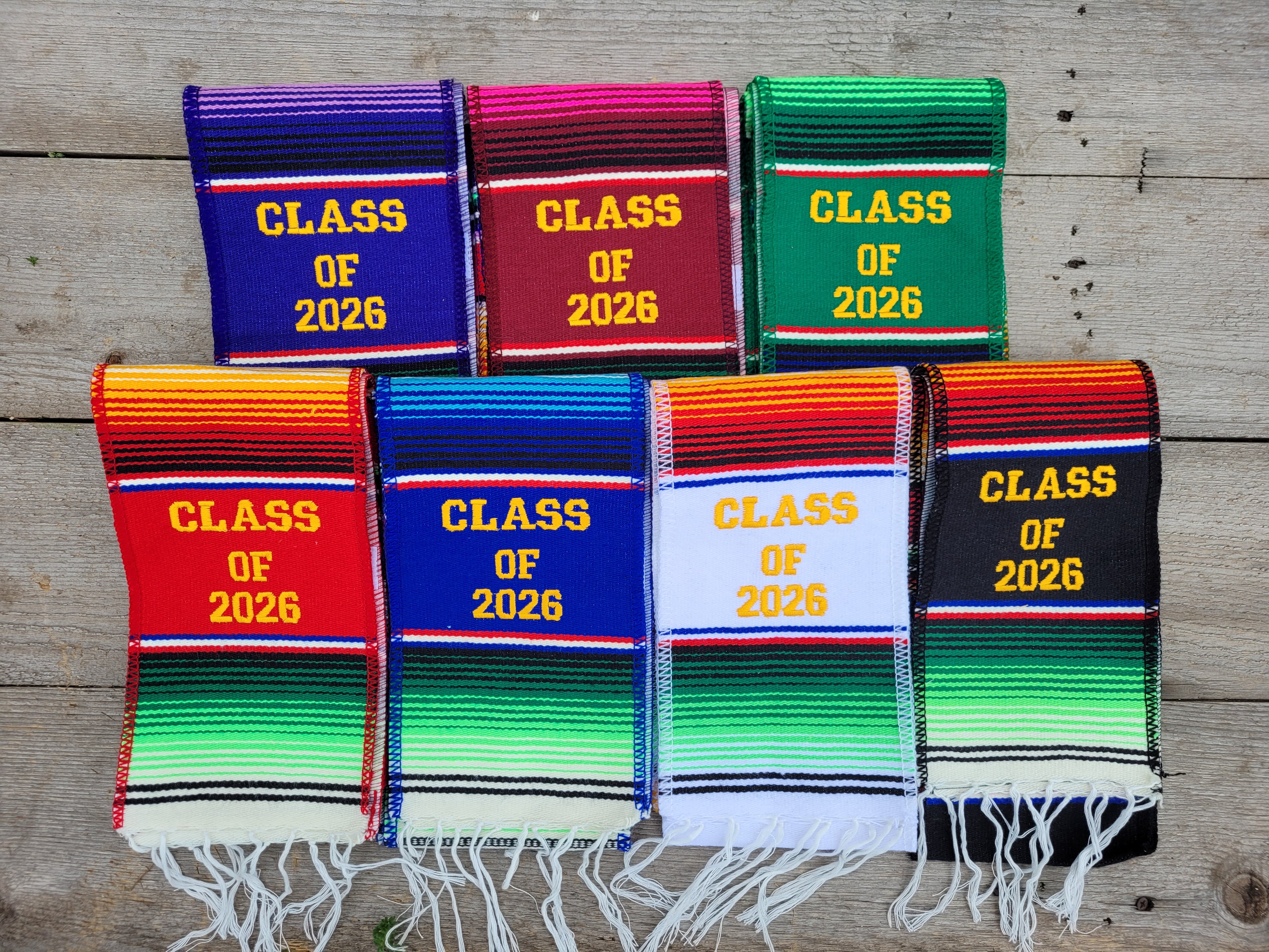 Class of 2026 Sarape Sash