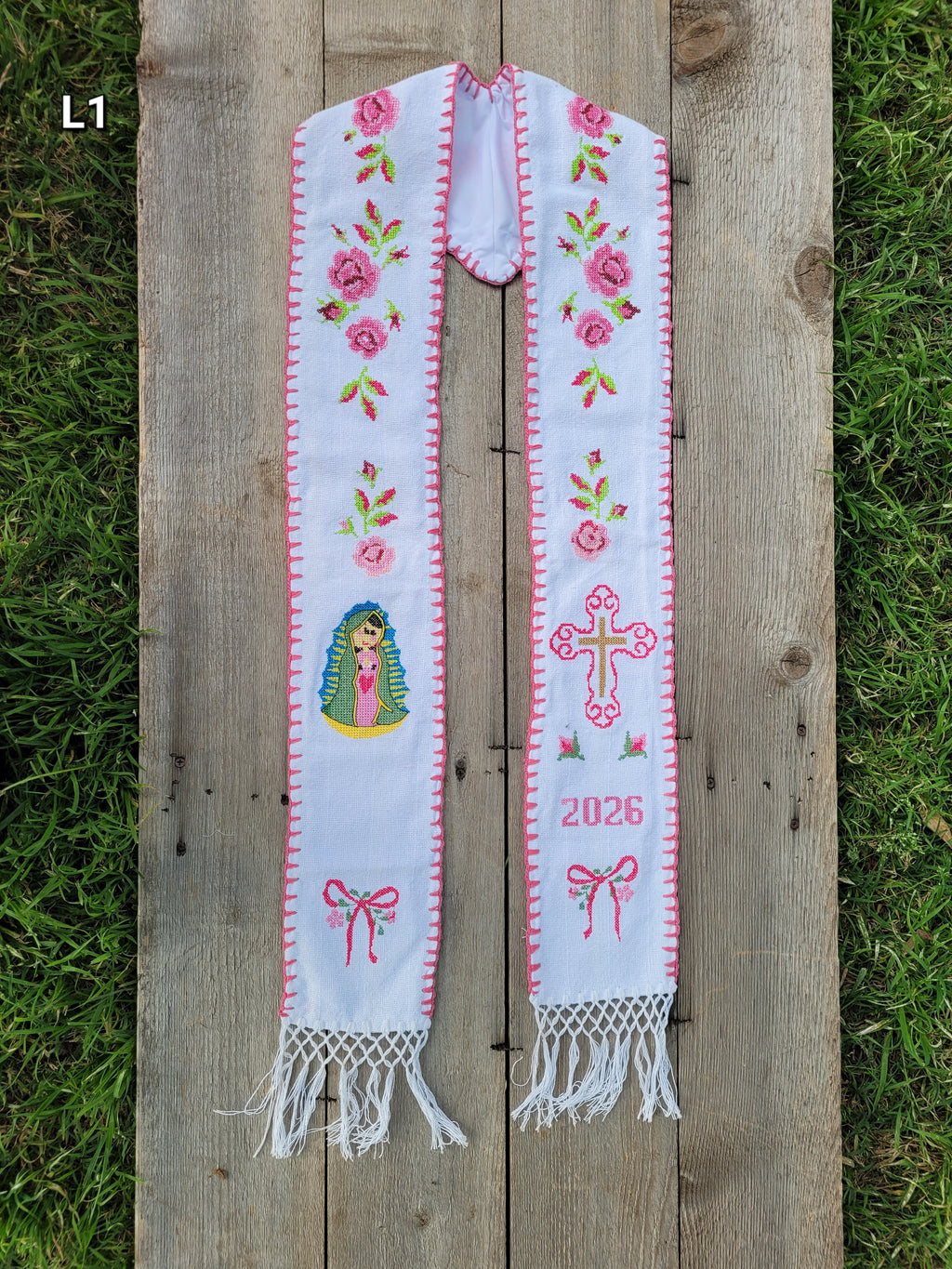 Punta de Cruz Graduation Sash L1