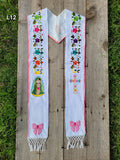 Floral/Virgen Graduation Sash L12