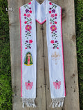 Floral/Virgen Graduation Sash L18