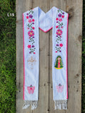 Floral/Virgen Graduation Sash L19