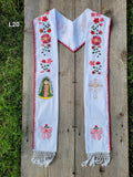 Floral/Virgen Graduation Sash L20