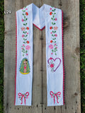 Floral/Virgen Graduation Sash L29
