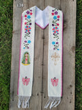 Floral/Virgen Graduation Sash L38